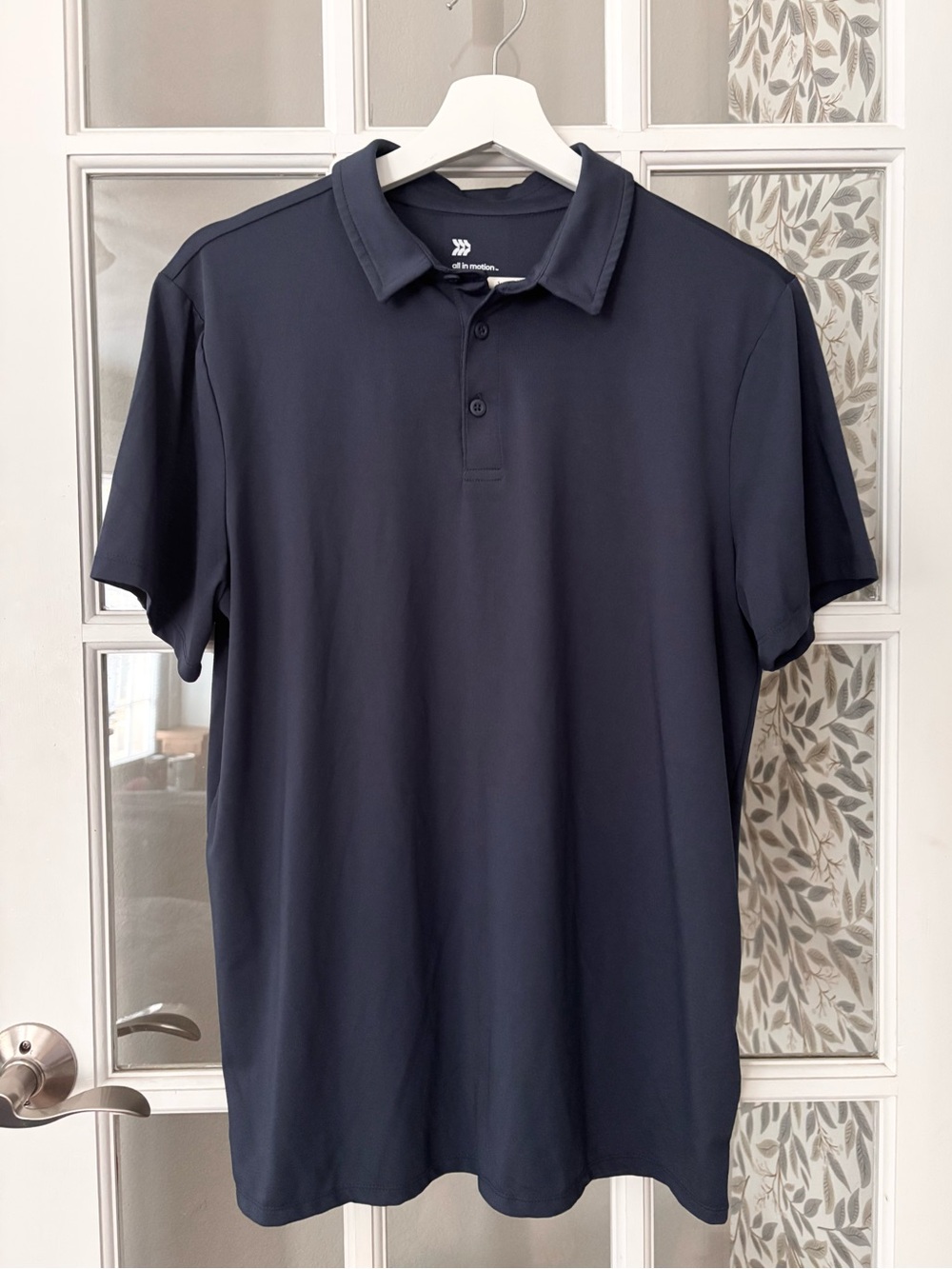 ALL IN MOTION Athletic Polo Shirt Sz M